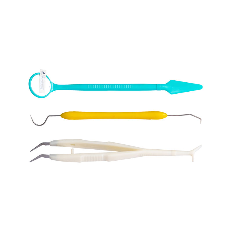 Ensemble d'instruments dentaires à prix favorable chinois Kit de soins bucco-dentaires dentaires