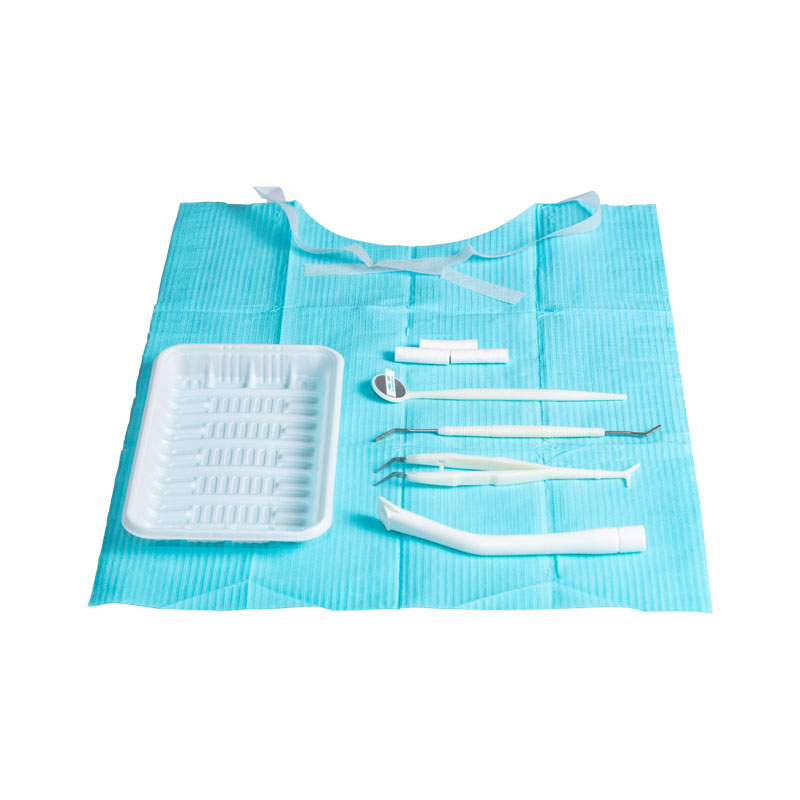 Meilleure vente d'instruments dentaires de base Set Chine Kits dentaires Prix Kit d'examen dentaire