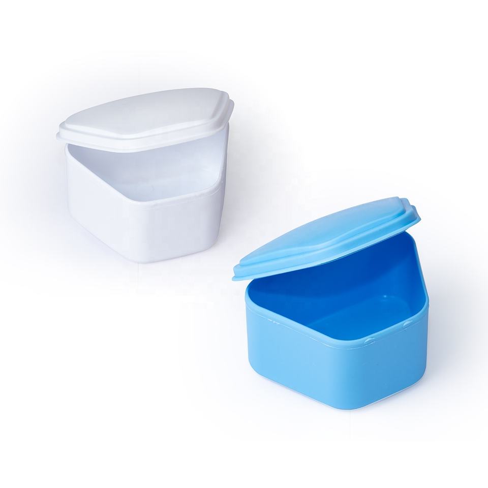 Boîtier de prothèse dentaire personnalisé chinois boîte de bain de prothèse dentaire orthodontique boîtes en plastique pour dentaire